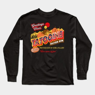 Greetings From Tatooine Dks Long Sleeve T-Shirt